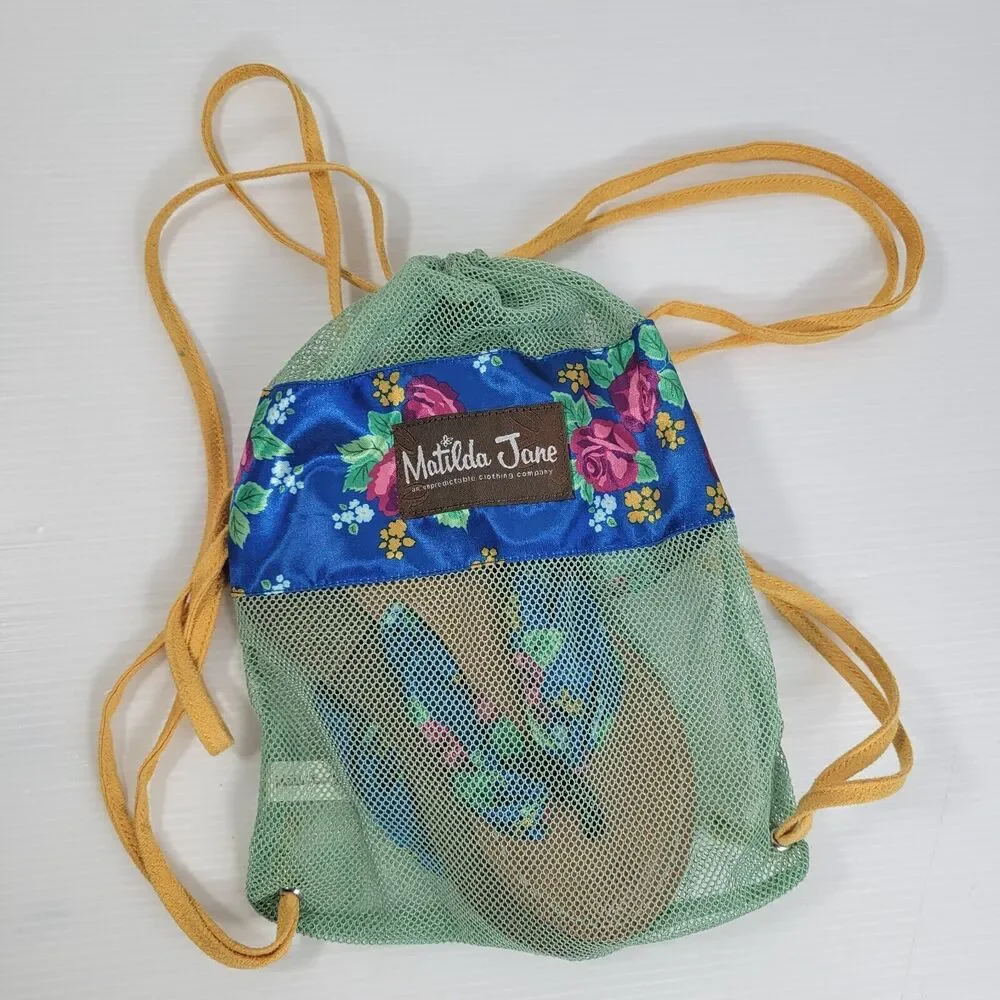 Matilda Jane Flip Flops Kids Girls Size 11 Brilliant Daydream Seashore Sandal